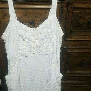 Maurice sz 18 eyelet dress